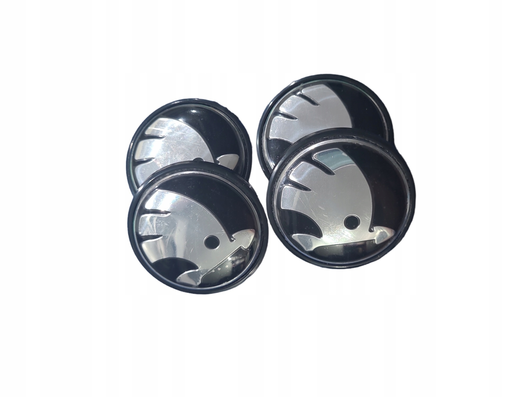 

Dekielki do Skoda 65 mm Black Silver