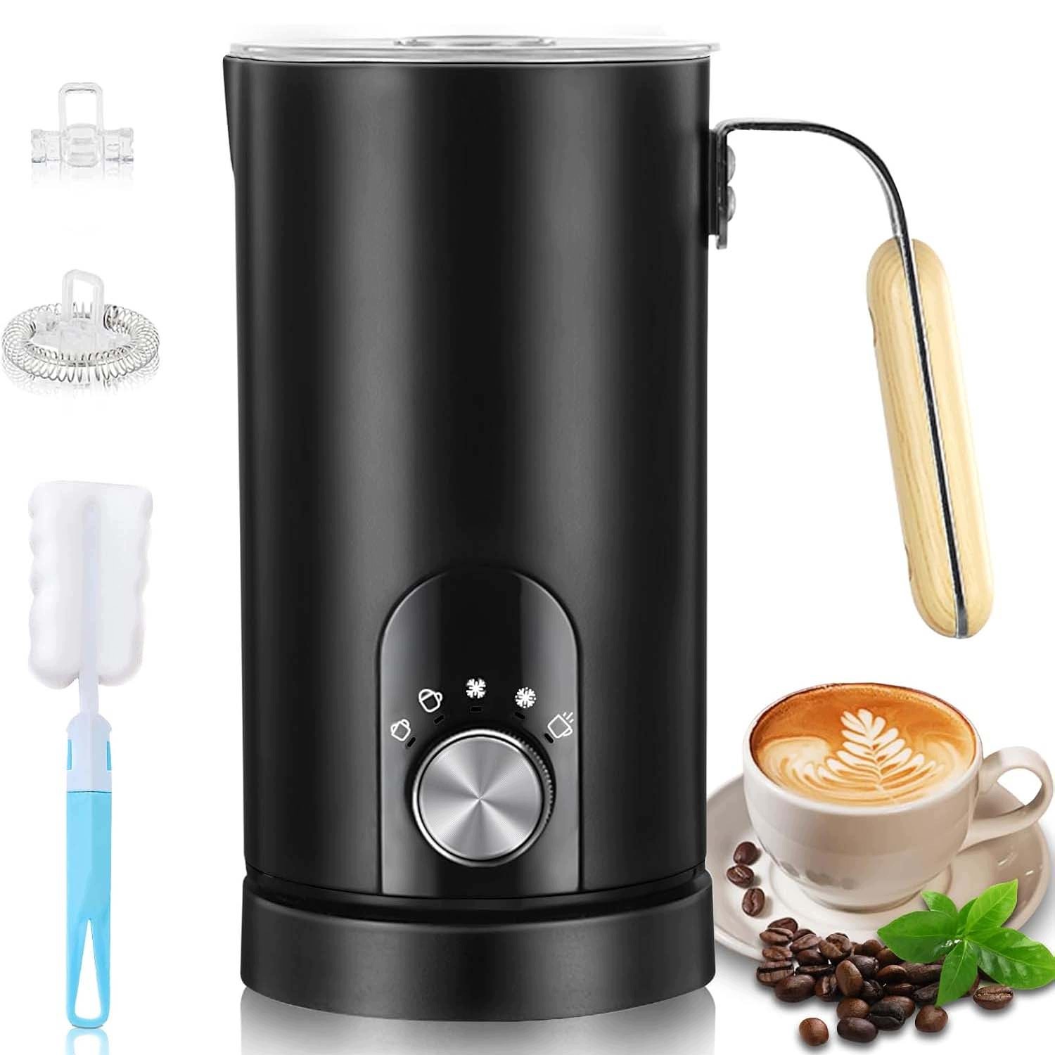 Elektrický Napěňovač Mléka S Ohřívačem 5V1 350 ML, Teplý I Studený