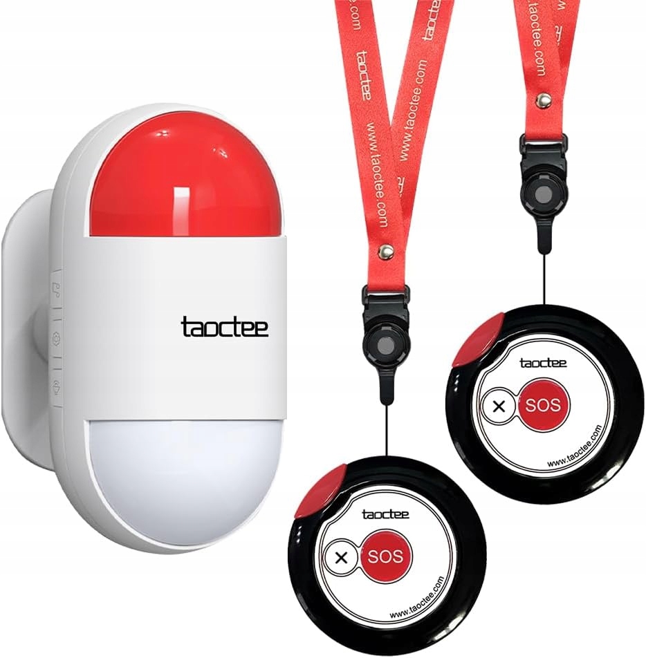 Alarm Paniky Siréna 120 Db Zvuk A Světlo Usb/baterie Tlačítko