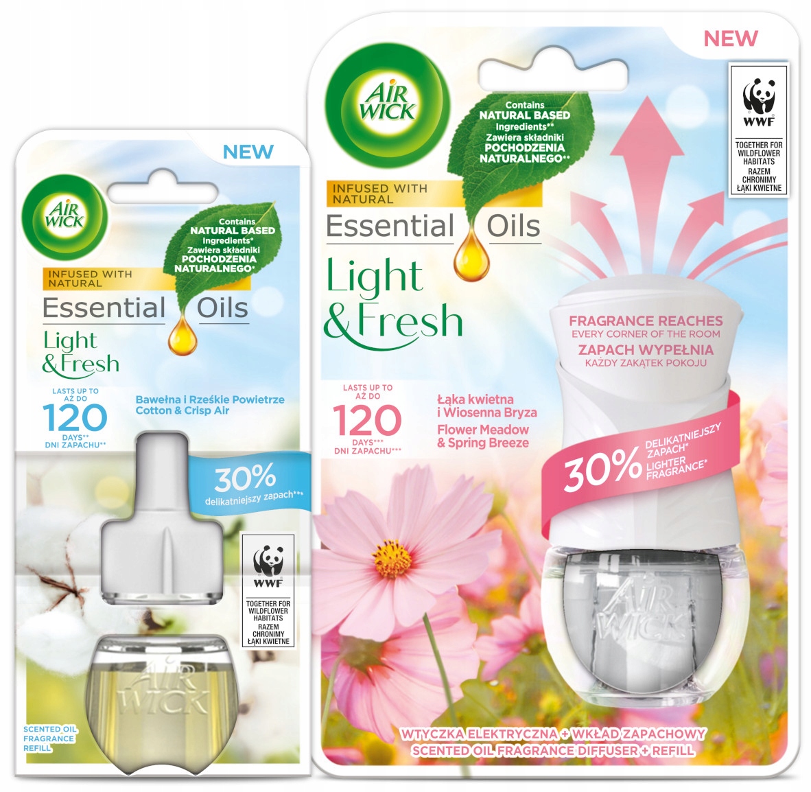 

Air Wick Light Fresh odświeżacz wkład 2 x 19 ml