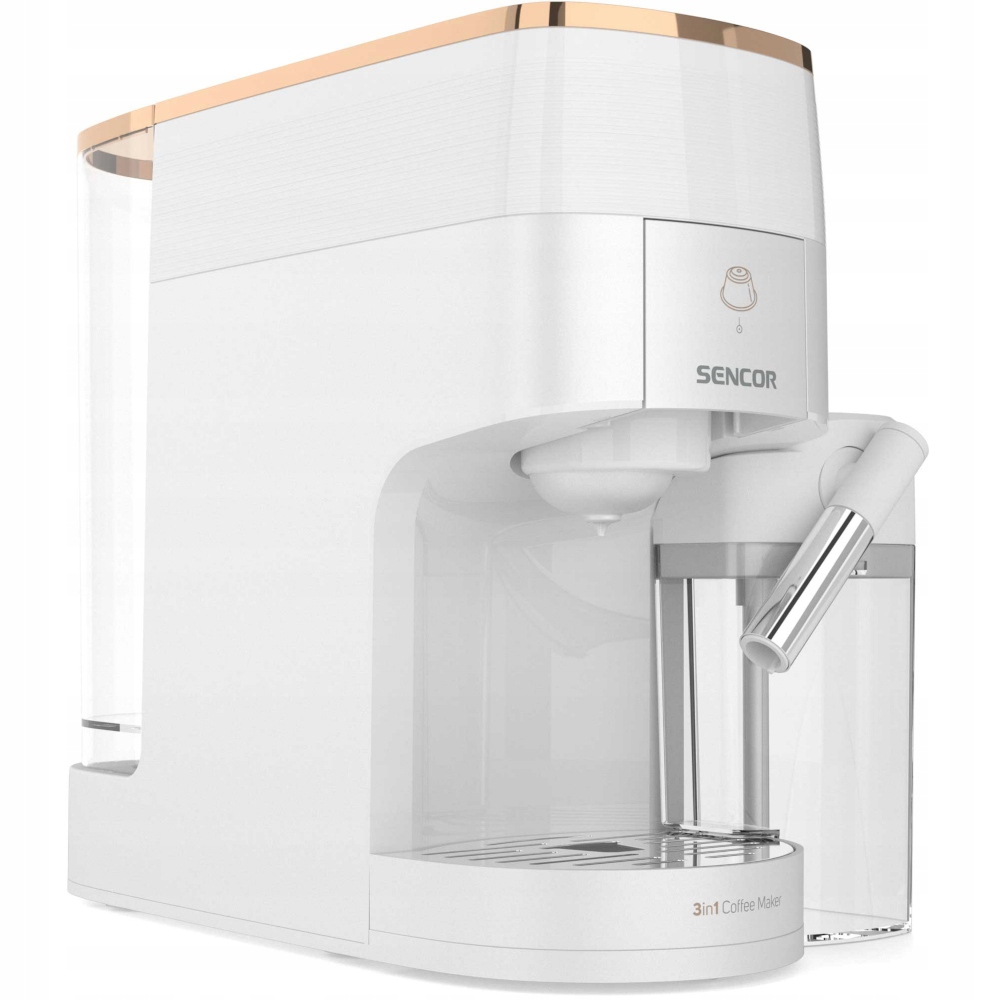 Vícekapslový kávovar 3v1 Sencor Scc 3001WH Marco Polo 19 barů