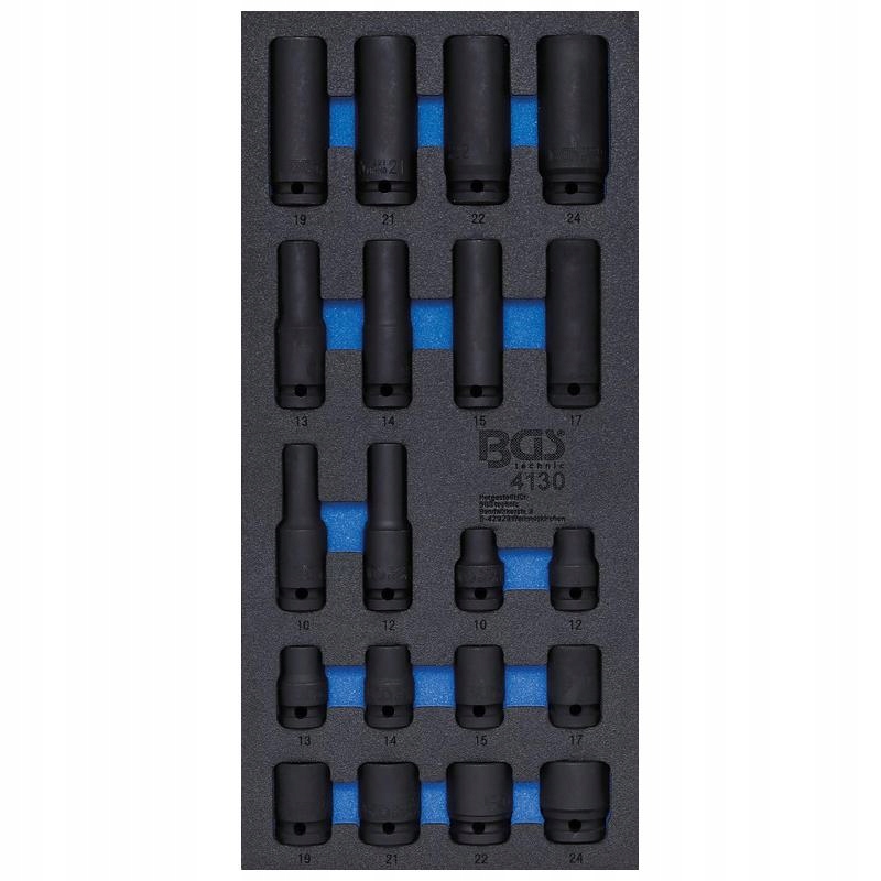 Vložka do zásuvky 1/3 sada nástrčiek 20 ks Bgs