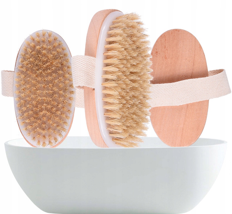 

Naturalna Szczotka Do Masażu Pelling Cellulit