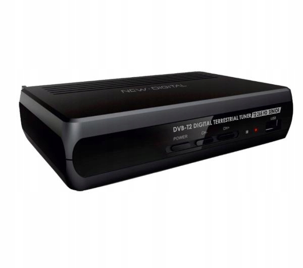 Dekoder Tuner New Digital T2 265 HD + PILOT SENIOR EAN (GTIN) 4779049800129