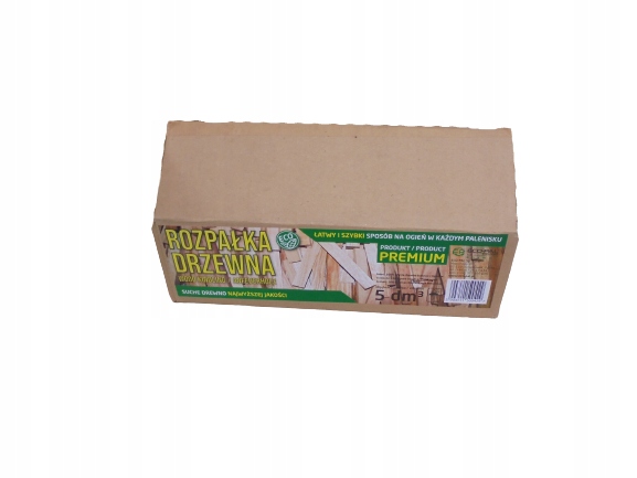 Podpałka rozpałka drzewna premium 5dm3 Eco-Pal