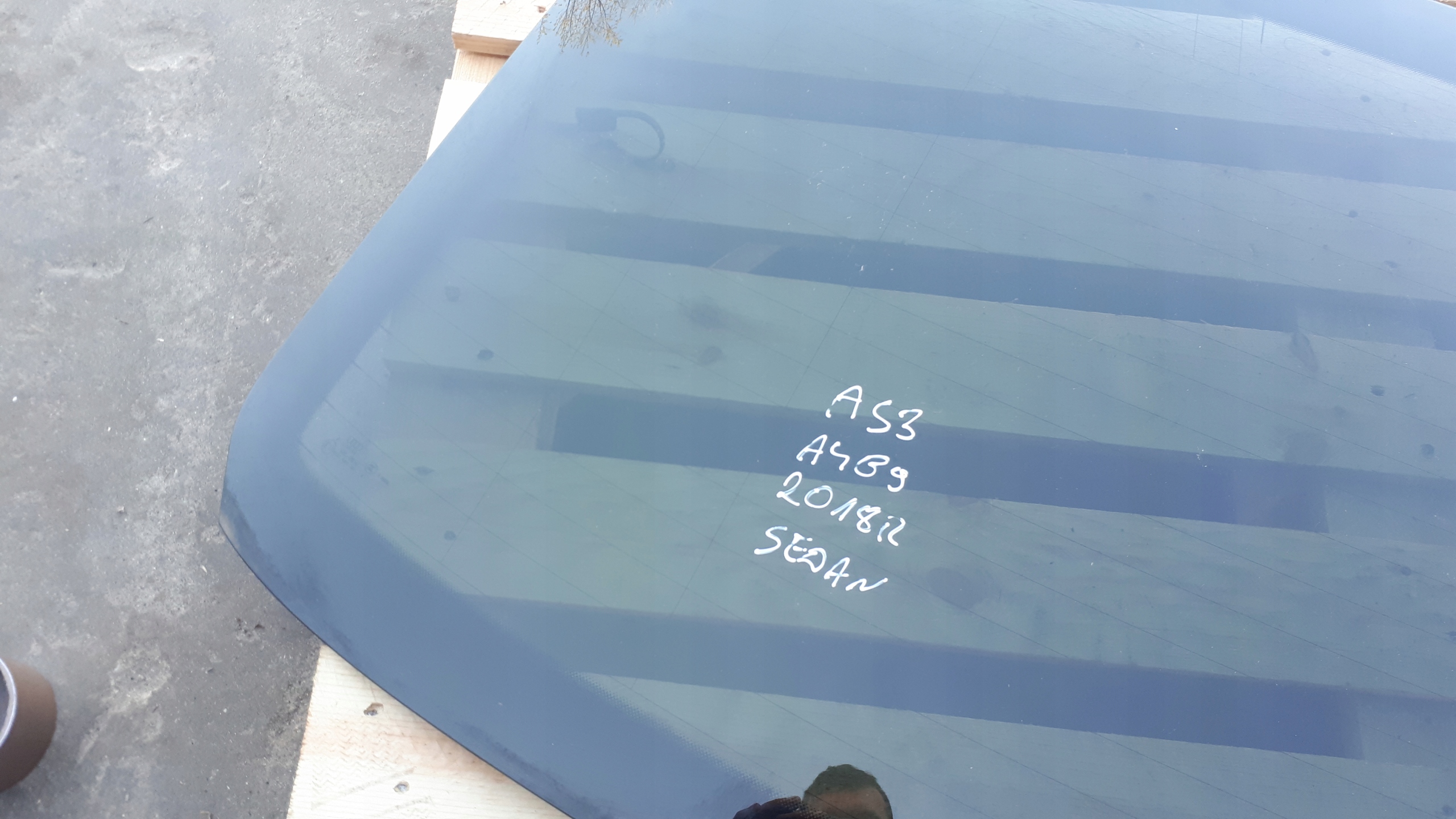 A4 B9 8W S4 window bodywork rear part sedan AS3 18R