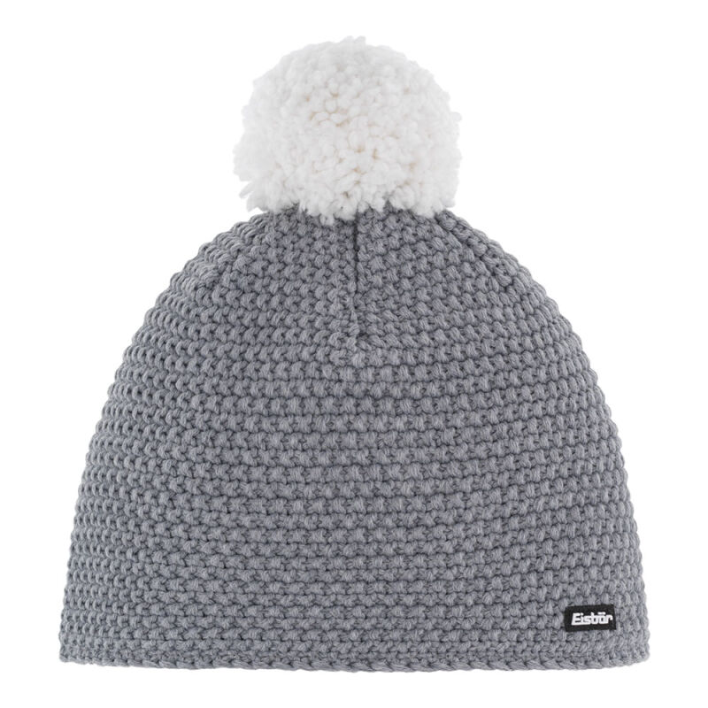 Czapka Eisbar Jamie Pompon Mu Grey White 30190 006