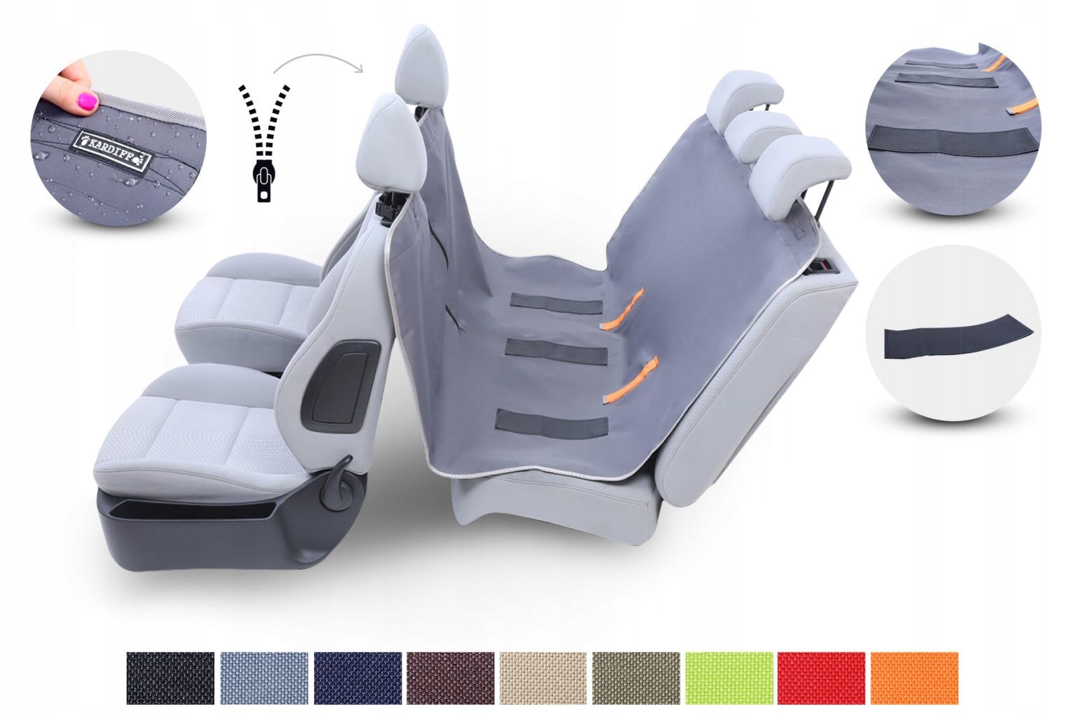 

Mata transporter dla psa do samochodu L 137x167cm