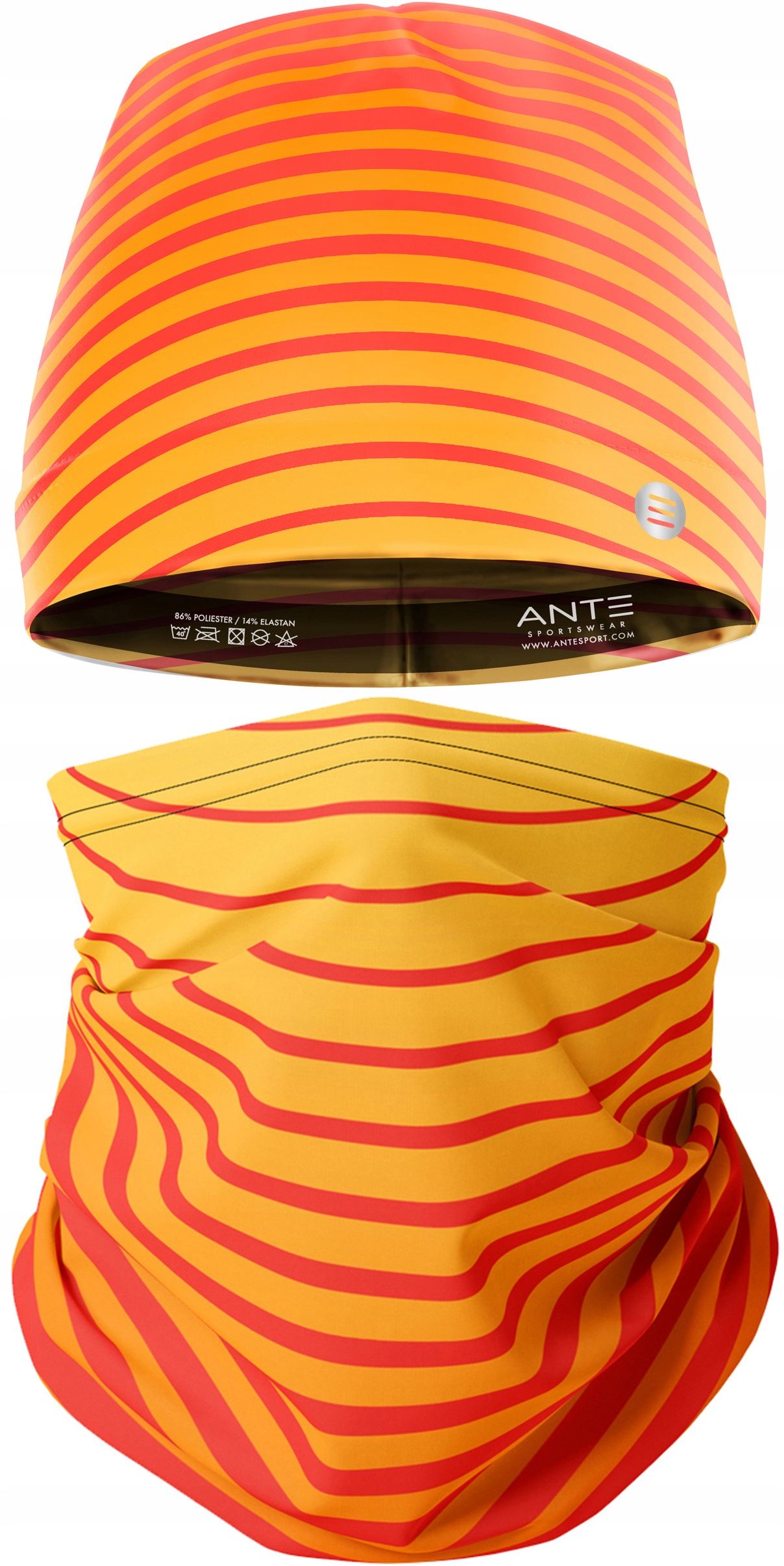 CZAPKA + KOMIN ZESTAW OCIEPLANY TERMO do biegania