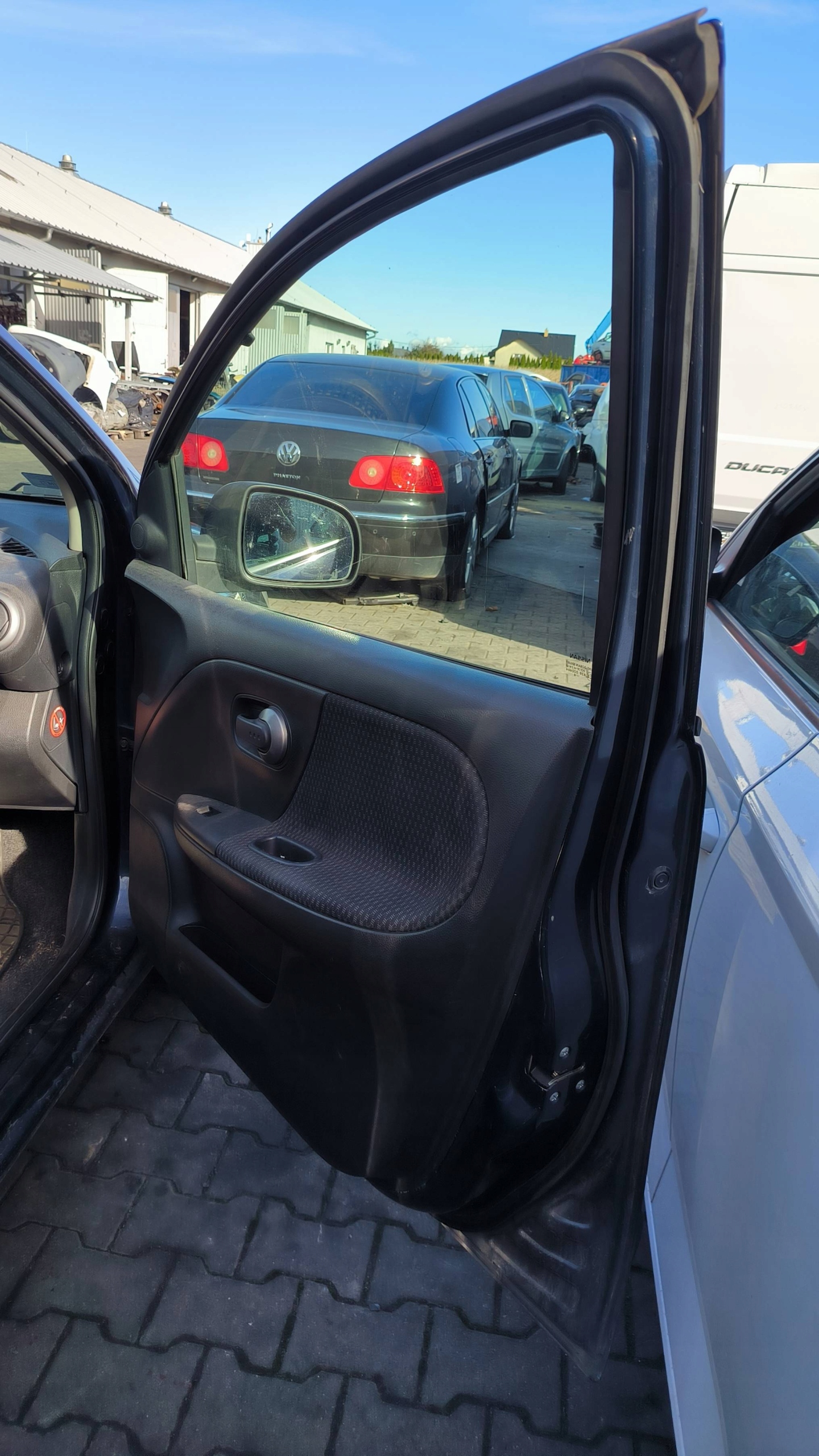 Tür rechts vorne BW9 NISSAN NOTE