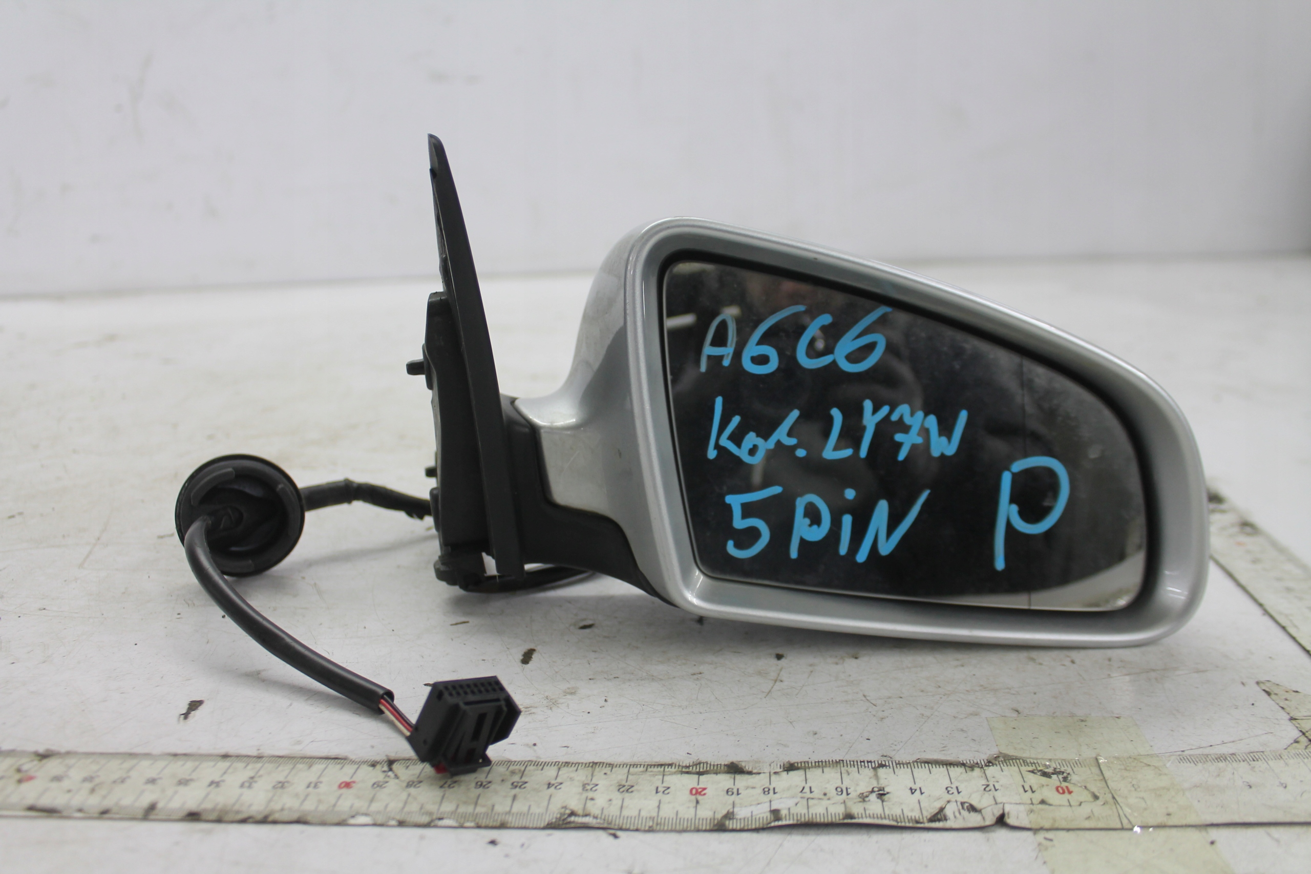 mirror right 5PIN AUDI A6 C6 04-08 UK