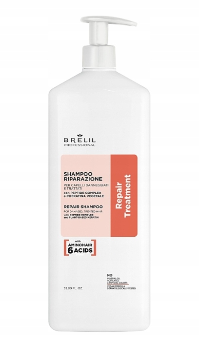 Brelil Szampon głęboko odbudowujący Repair 1L