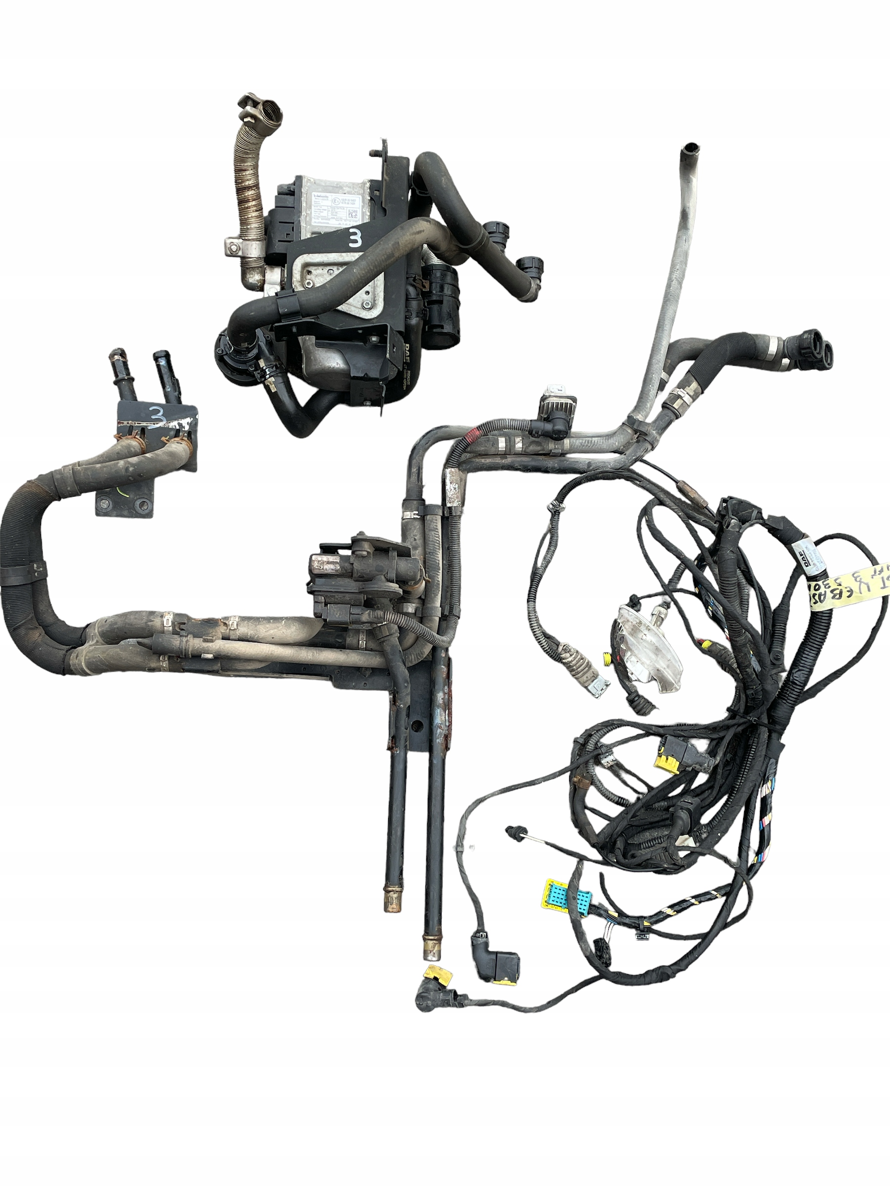 WEBASTO DAF XF 106 EURO6 LIFT ПОЛНАЯ УСТАНОВКА