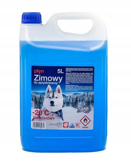 

Płyn do spryskiwaczy zimowy na Etanolu zapachowy 5