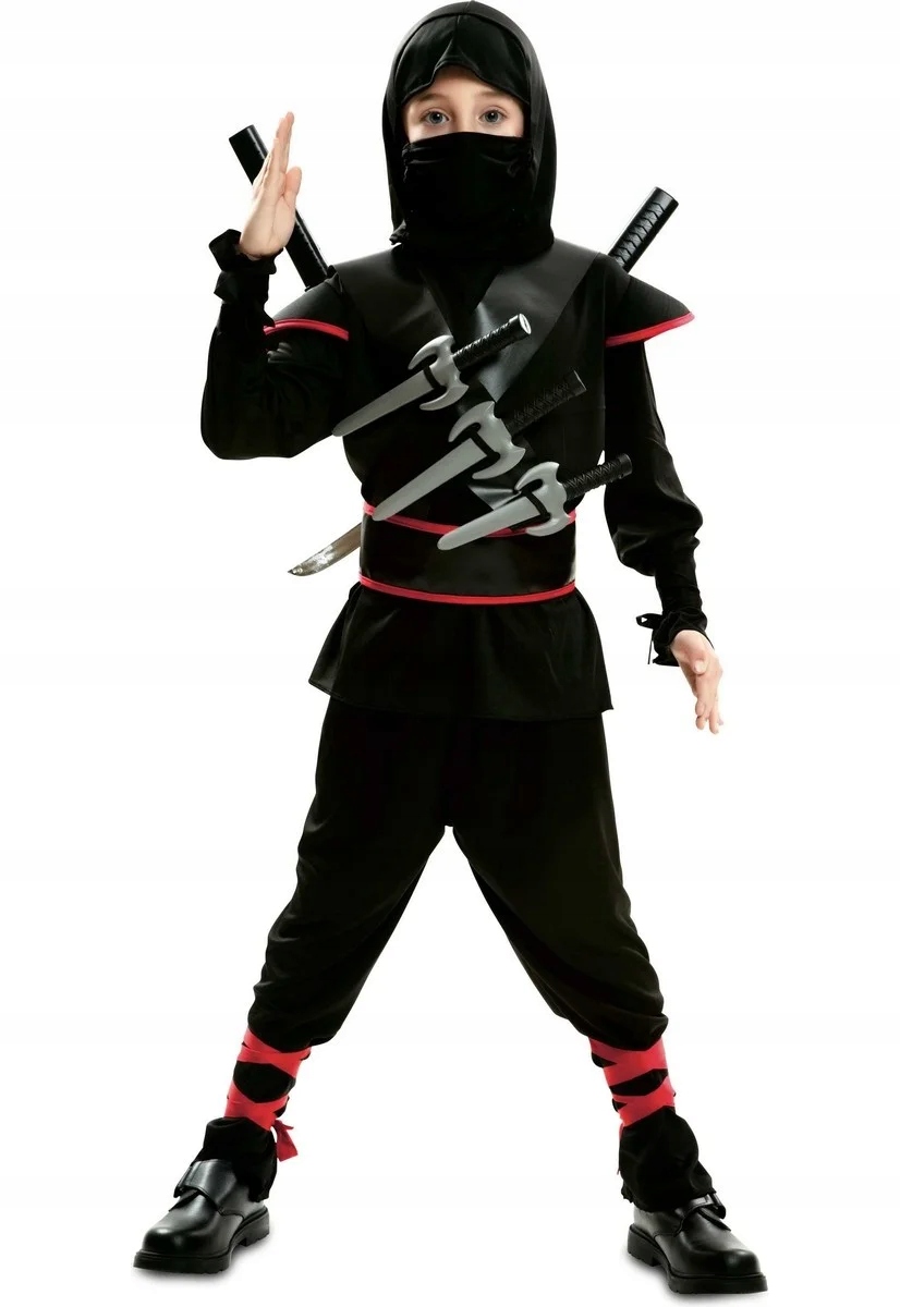 Strój Ninja Przebranie Ninjago Kostium Bajkowy 110