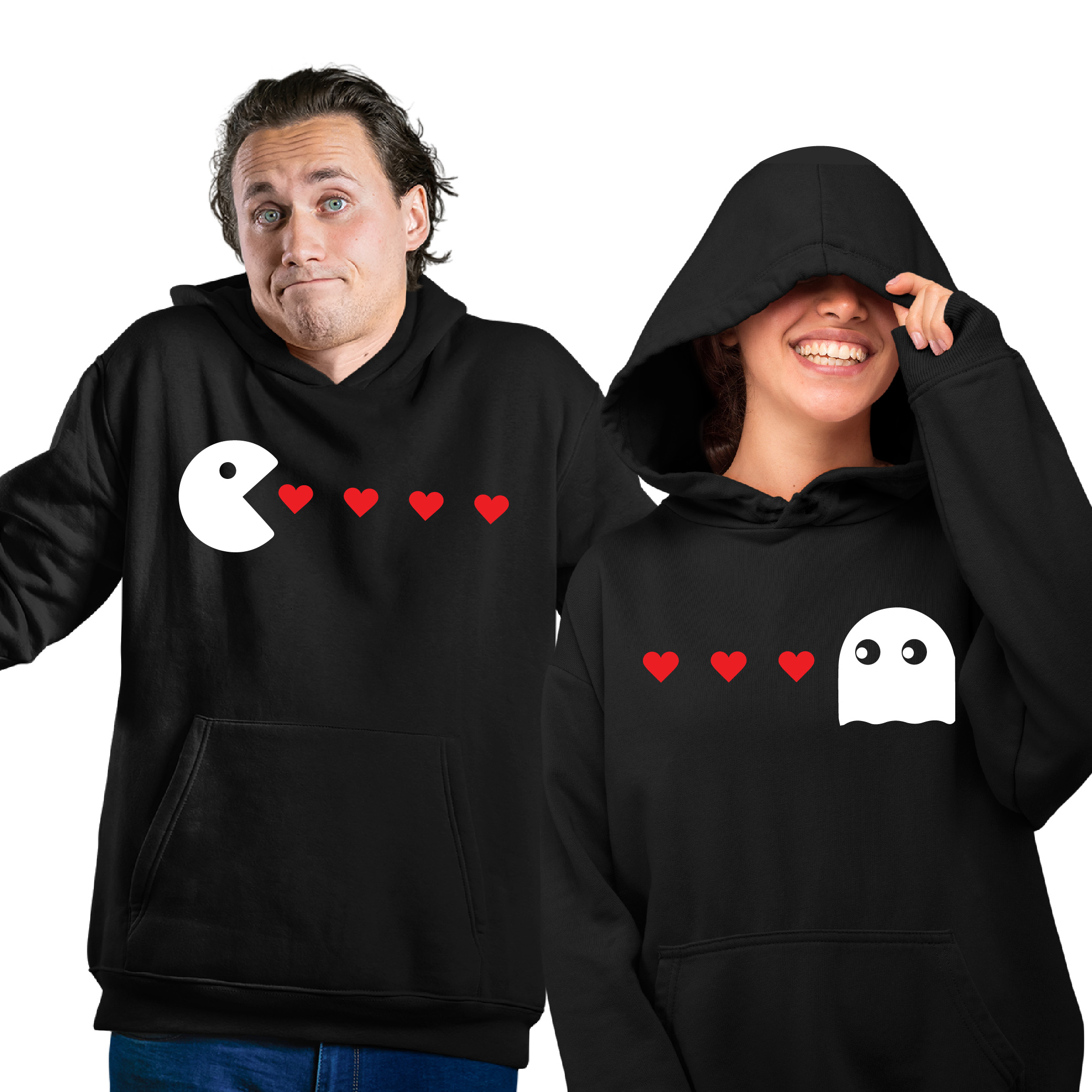 

Komplet Bluz Miłosny Pac Man Walentynki ZAKOCHANI9