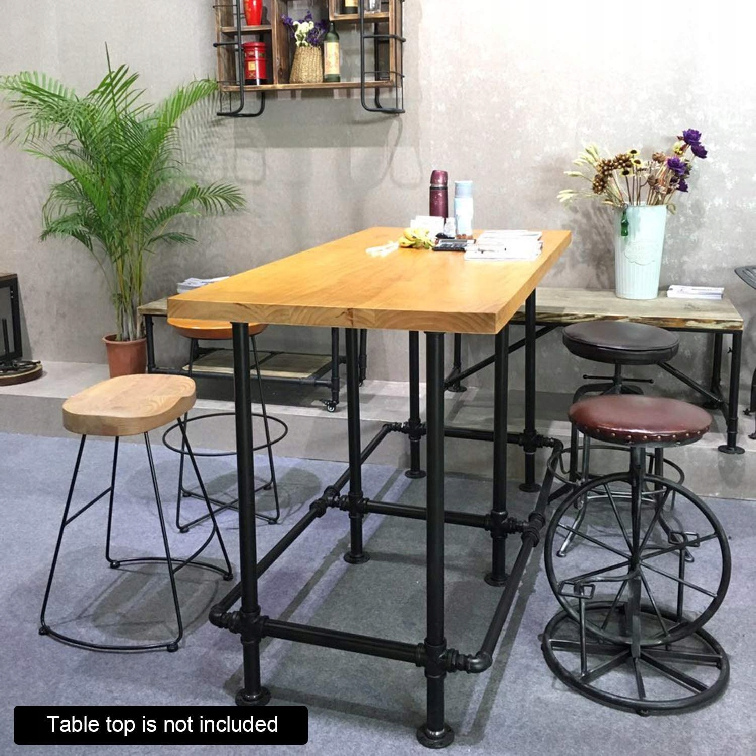 METALOWA RAMA PODSTAWA STOŁU STELAŻ RURY160x65x101 Kod producenta 8589507