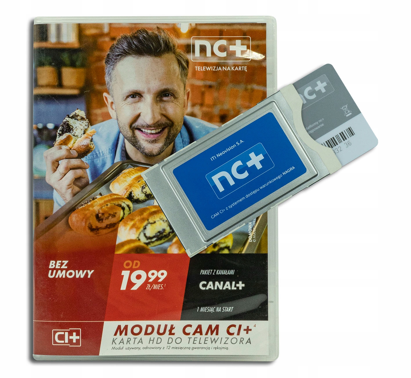 

Moduł Tnk CI+ Cam Nc+ 1 miesiąc Start+ z Canal+