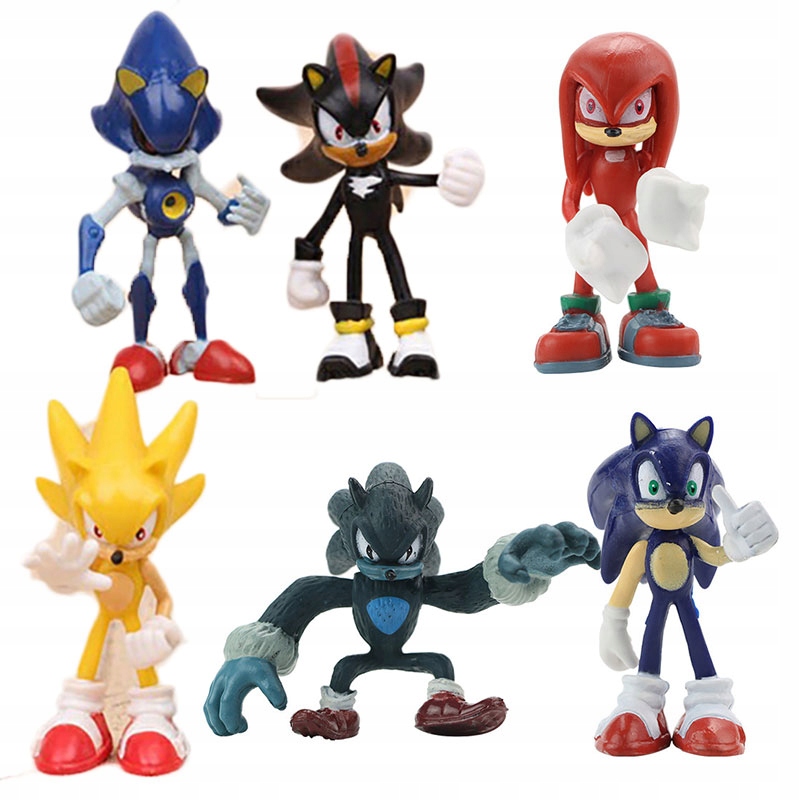 

Figurka Sonic The Hedgehog Zestaw Figurek 6 Szt