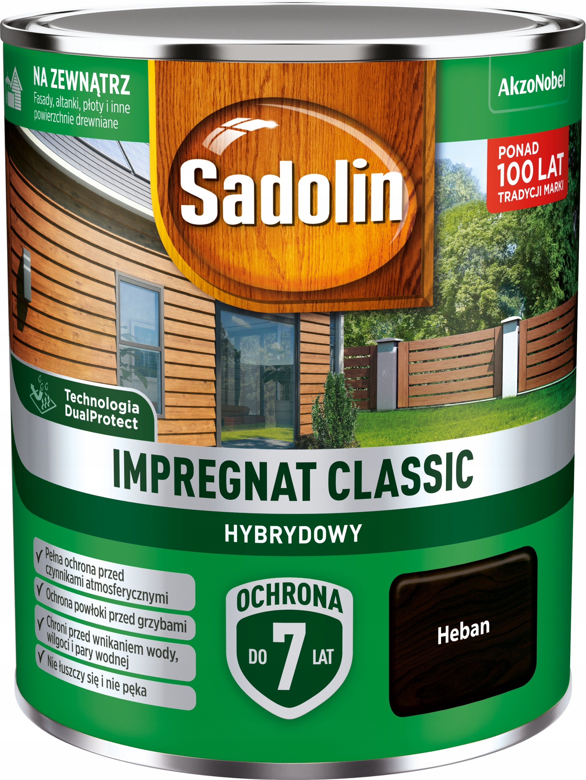 

Sadolin Classic Hybrydowy 0,75L Heban Nowość!