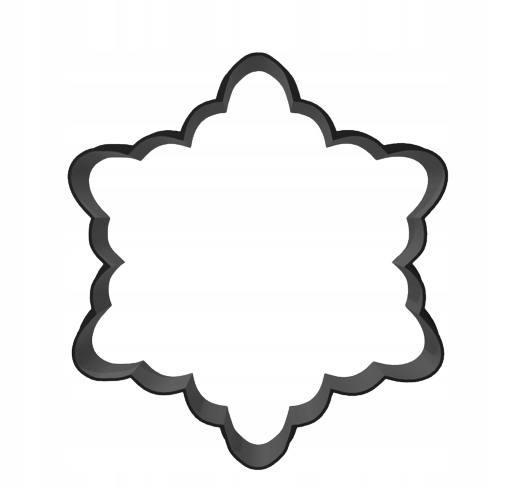 

Foremka wykrawacz do ciastek Śnieżynka 1 spec 9cm