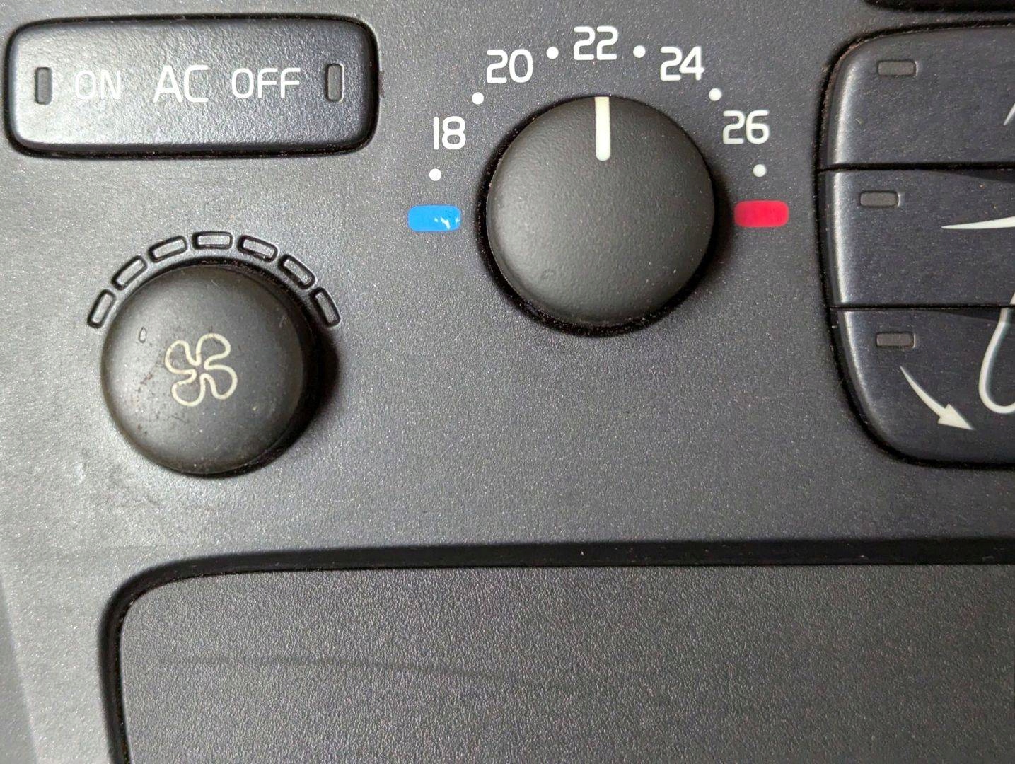 vezérlö panel a klímának Volvo V70 2 2004 8691876