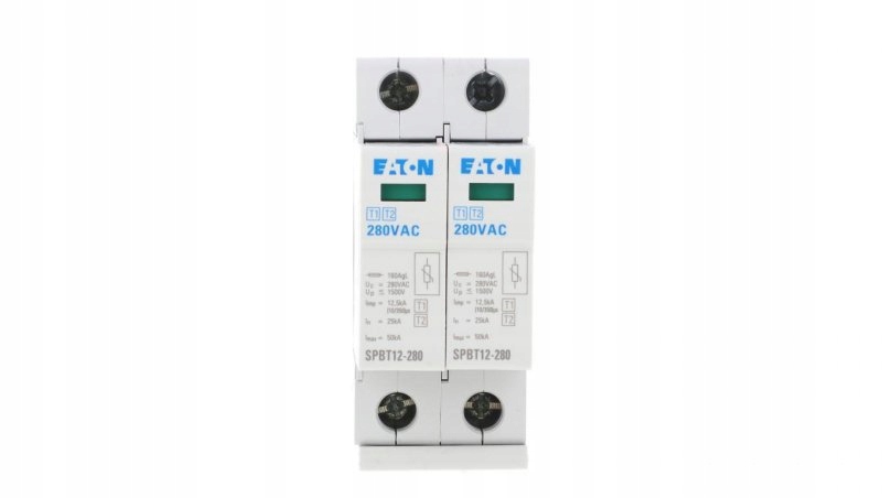 Ogranicznik przepięć Typ T1+T2 2P 12,5kA SPBT12-280/2 158309