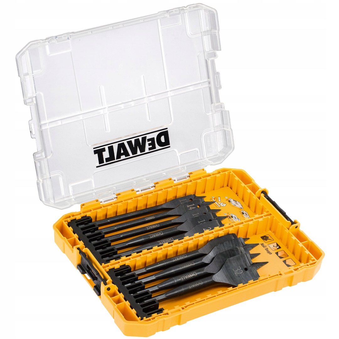

Zestaw 9 wierteł piórowych 12-32mm DeWALT DT70751