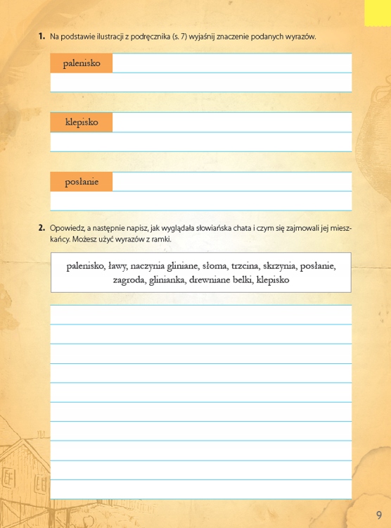 Oto Ja Ćwiczenia Polonistyczno-Społeczne kl 3 cz 3 Rodzaj ćwiczenia, karty pracy