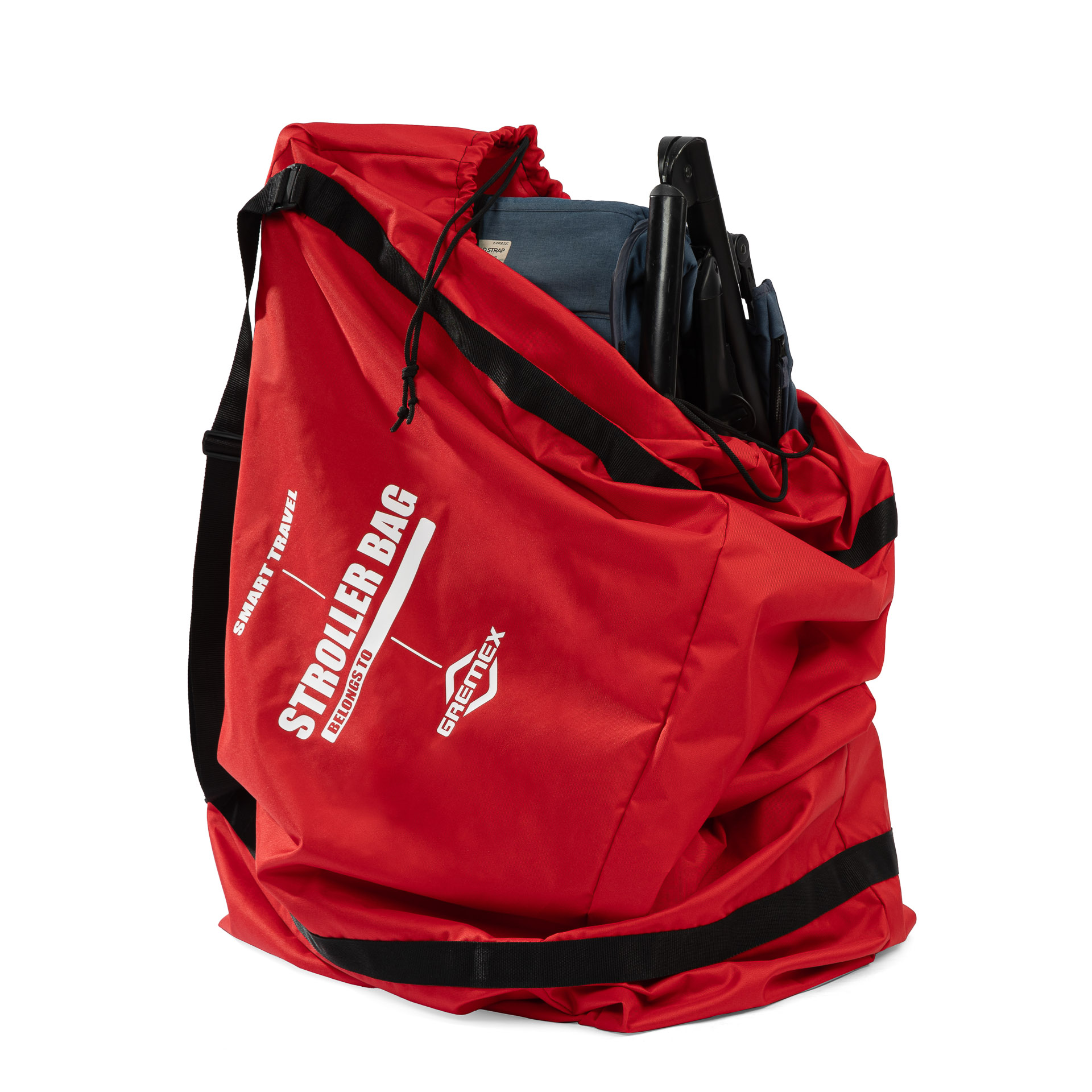 Pokrowiec Transportowy Ochronny Torba Na Wózek Do Samolotu Auta Czerwony