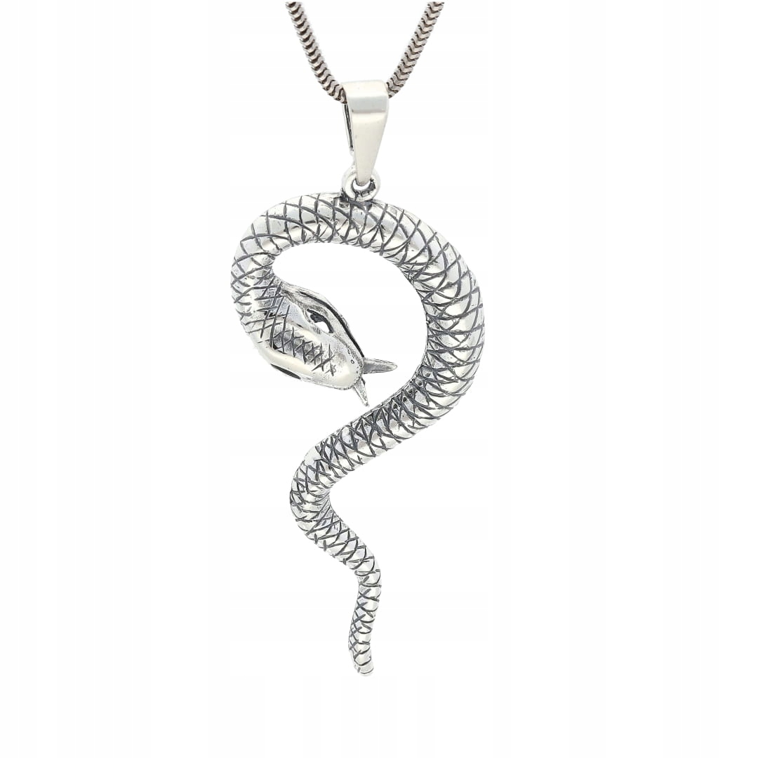 Přívěsek zmije had stříbro