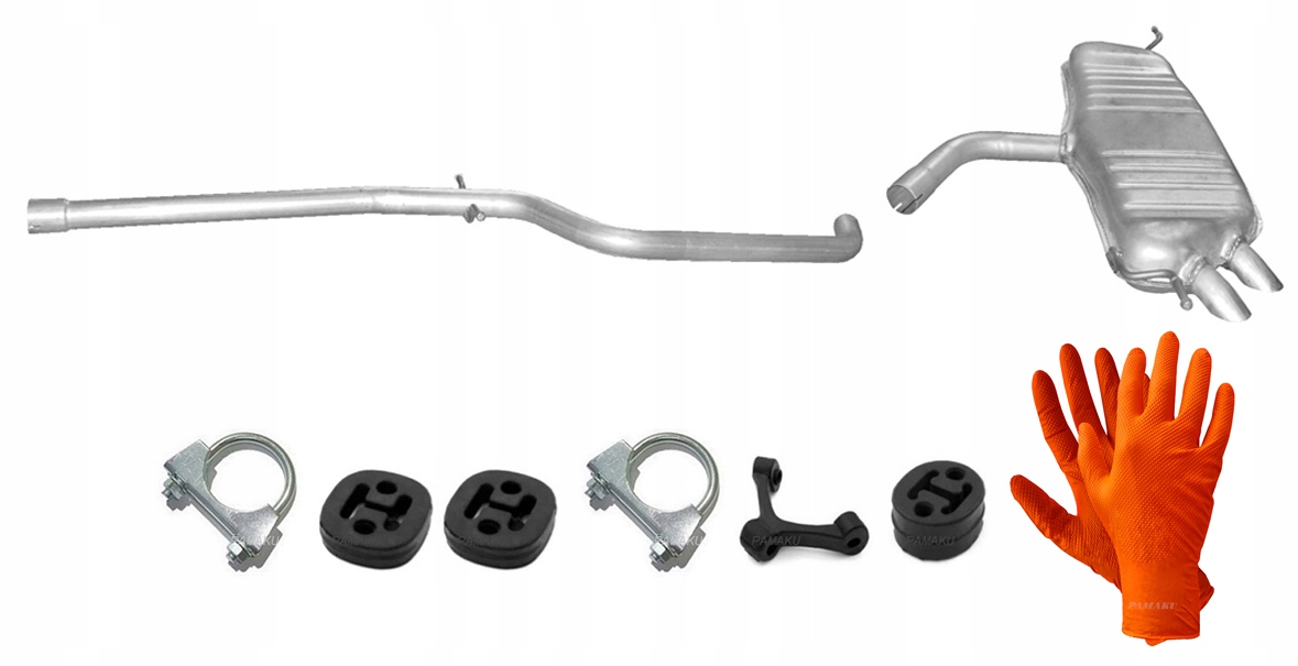 Vw Golf V 1.9 TDi 2005-2009 Tlumič Trubka