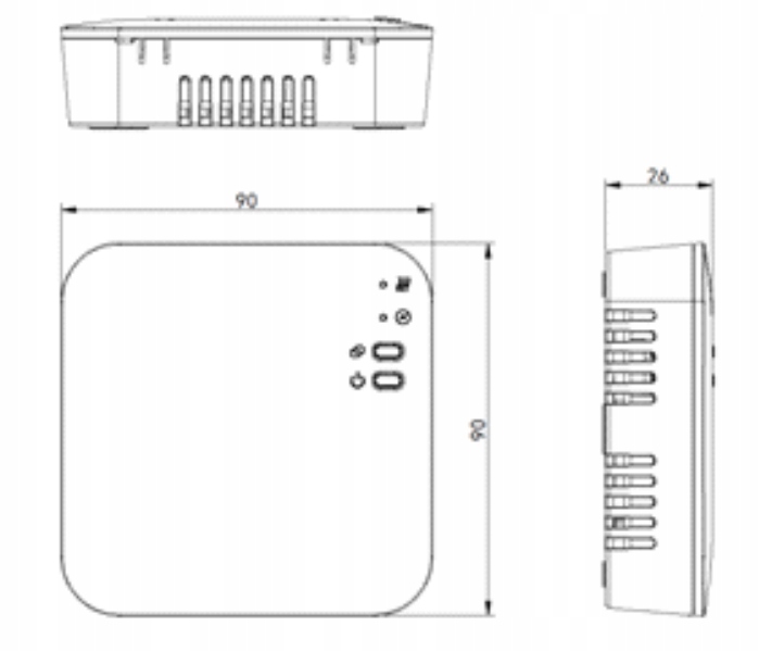 Regulator termostat radiowy WT-20 WIFI VOLT Rodzaj sterownik