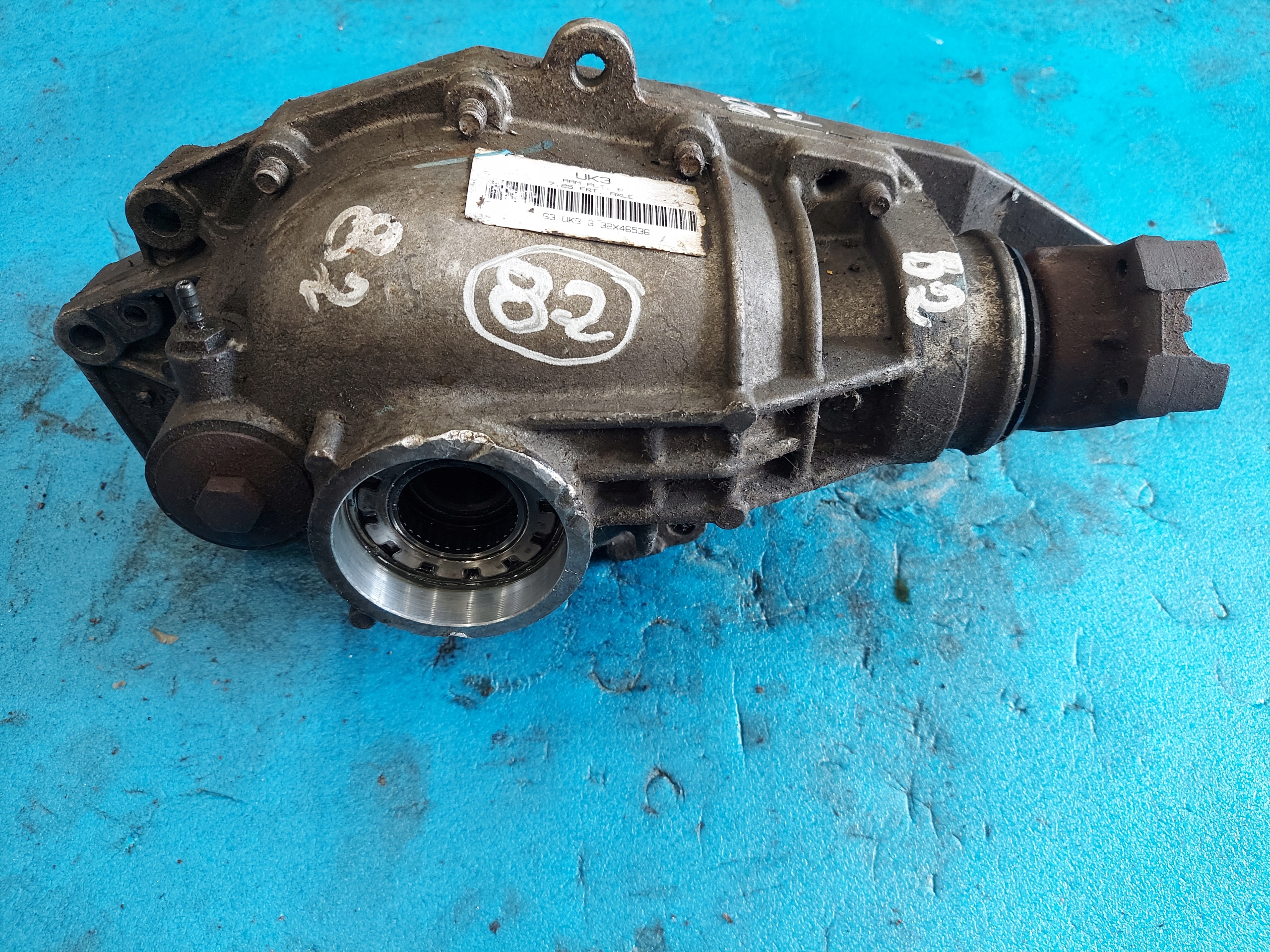 REDUKTOR Différentiel Différentiel TRAIBLAIZER V8 UK3 7.25 Avant