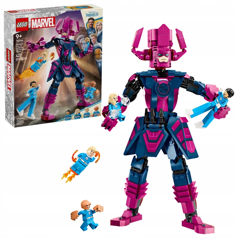 Lego Marvel Hrdina Figurka Fantastické Čtyřky Versus Galactus