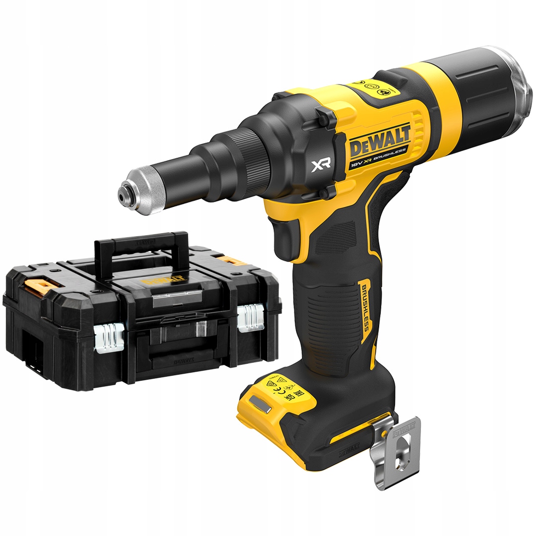 Akumulátorová nitovačka 18V, 10 kN, pre nity 2.4-4.8 mm DeWALT DCF403NT