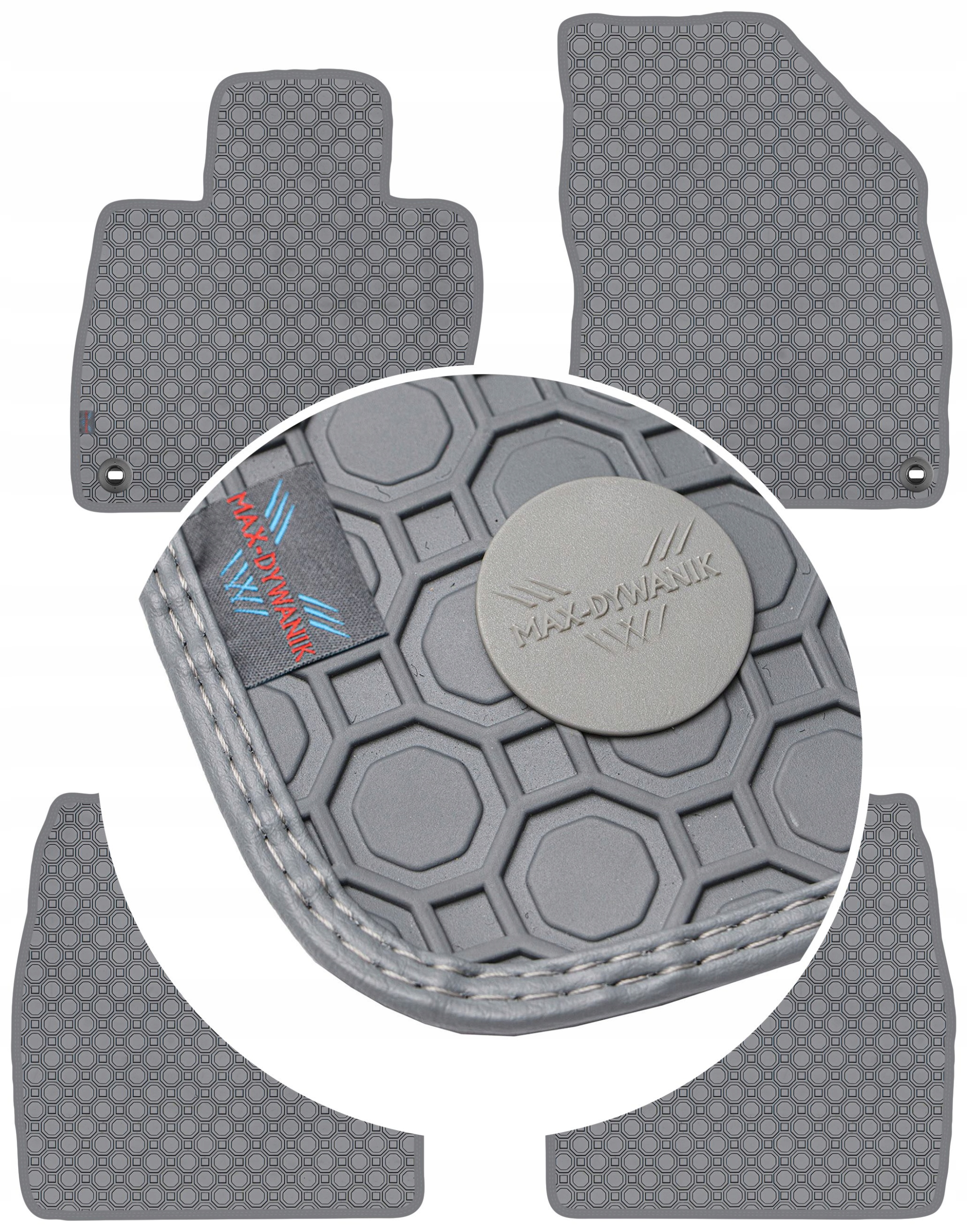 Civic VIII Hb 5D 2006-2012 Koberce Popielate