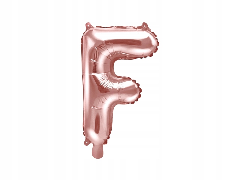 

Balon foliowy F rose gold 35cm 1szt FB2M-F-019R