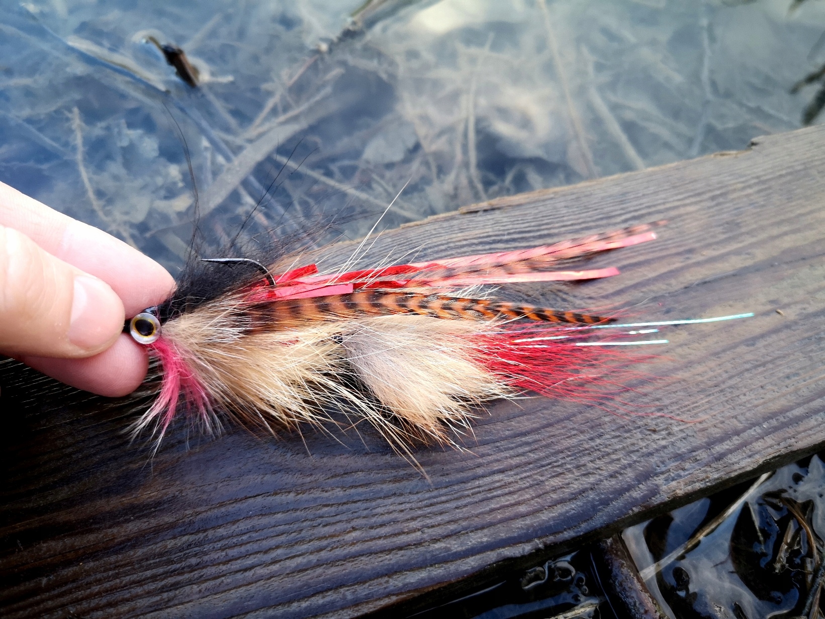 Mucha Szczupakowo Sandaczowa 15 cm 5 Gr. Sly Fox Dwa Haki Killer #01