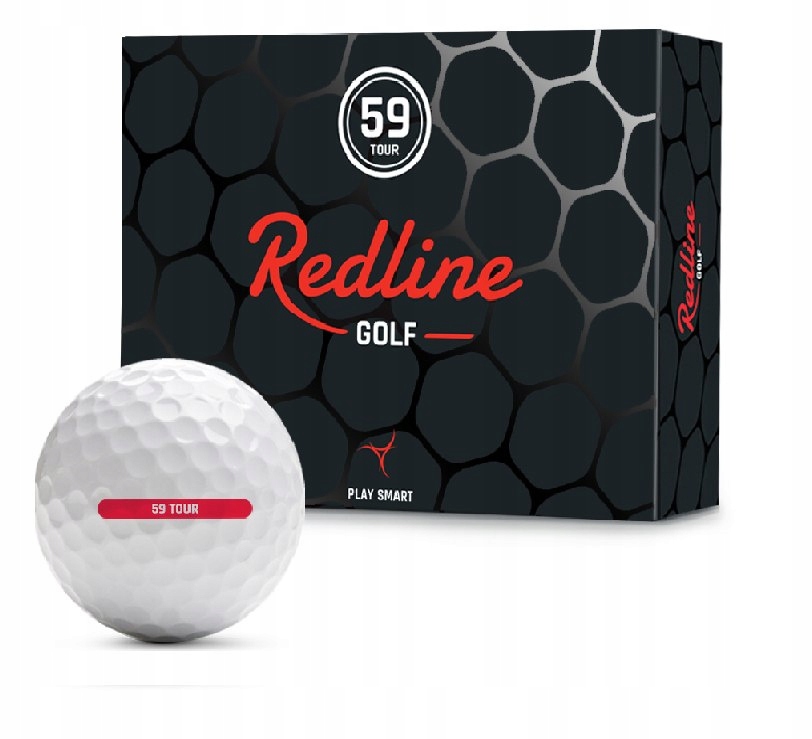 Piłki golfowe Redline 59 Tour (białe, 12 szt.)