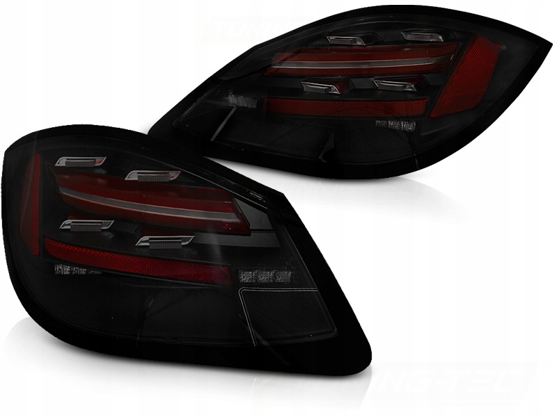 PORSCHE BOXSTER / CAYMAN 987 09-12 LED БАР BLACK-S