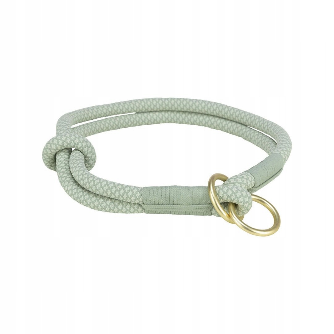Tréninkové obojky pro psy Trixie Soft Rope Barva Zelená Máta Xs 25 cm