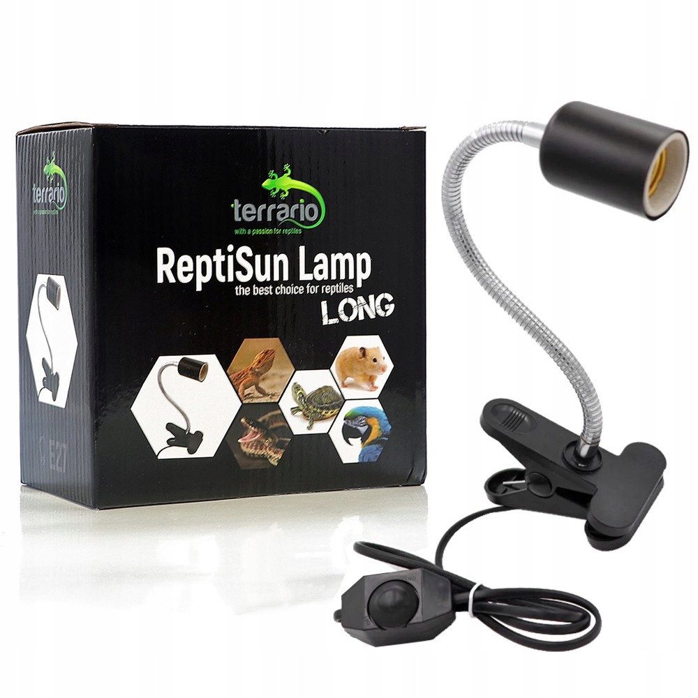 Levně Lampa S Klipovým Úchytem, Ohýbací Rameno, Topné Žárovky E27 200W