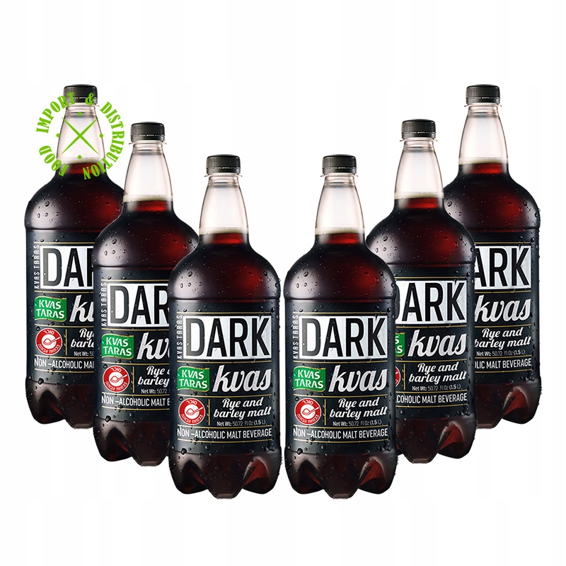 Levně Kyselina chlebová Terasa Černá přírodní tradiční originální příchuť 6×1,5L