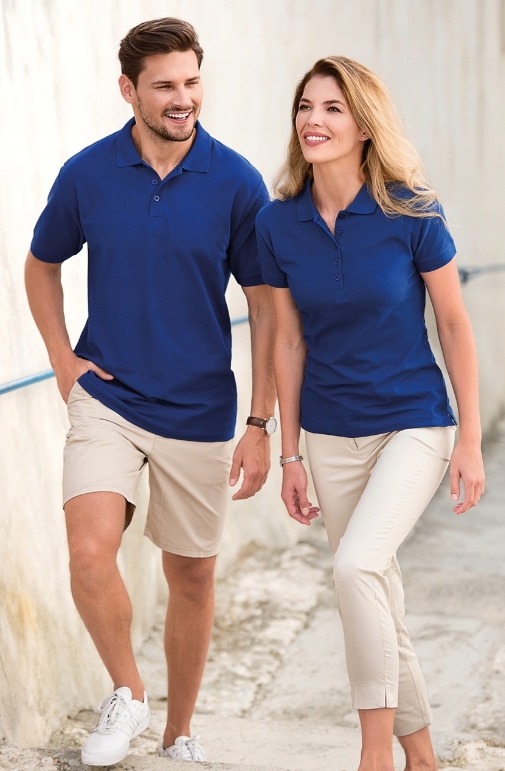 MALFINI 213 KOSZULKA POLO DAMSKA WYS. JAKOŚĆ S Zapięcie guziki