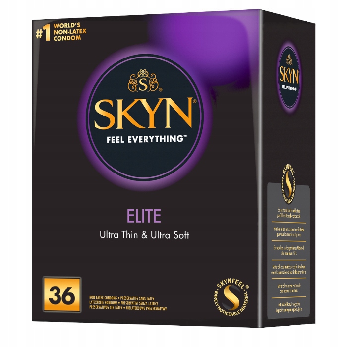 

Prezerwatywy Skyn Elite cienkie bez lateksu 36 szt