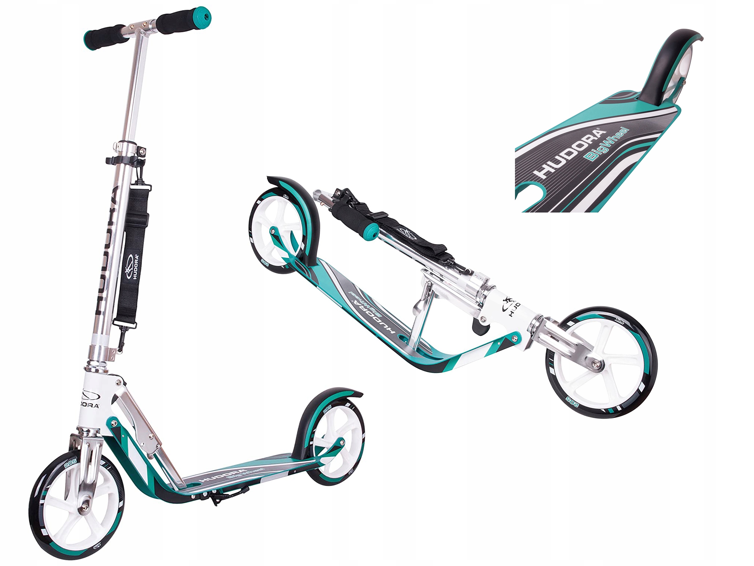 Hulajnoga Hudora Big 205mm100kg Alu Niemiecka XXL