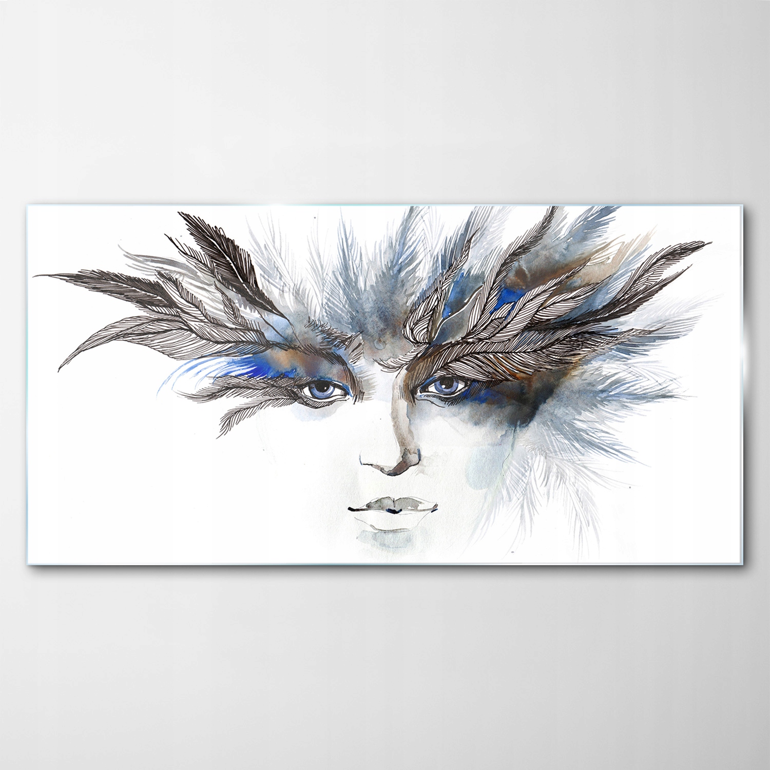 

Obraz na Szkle Dekor Art Pióra Ptak Zwierzę 120x60