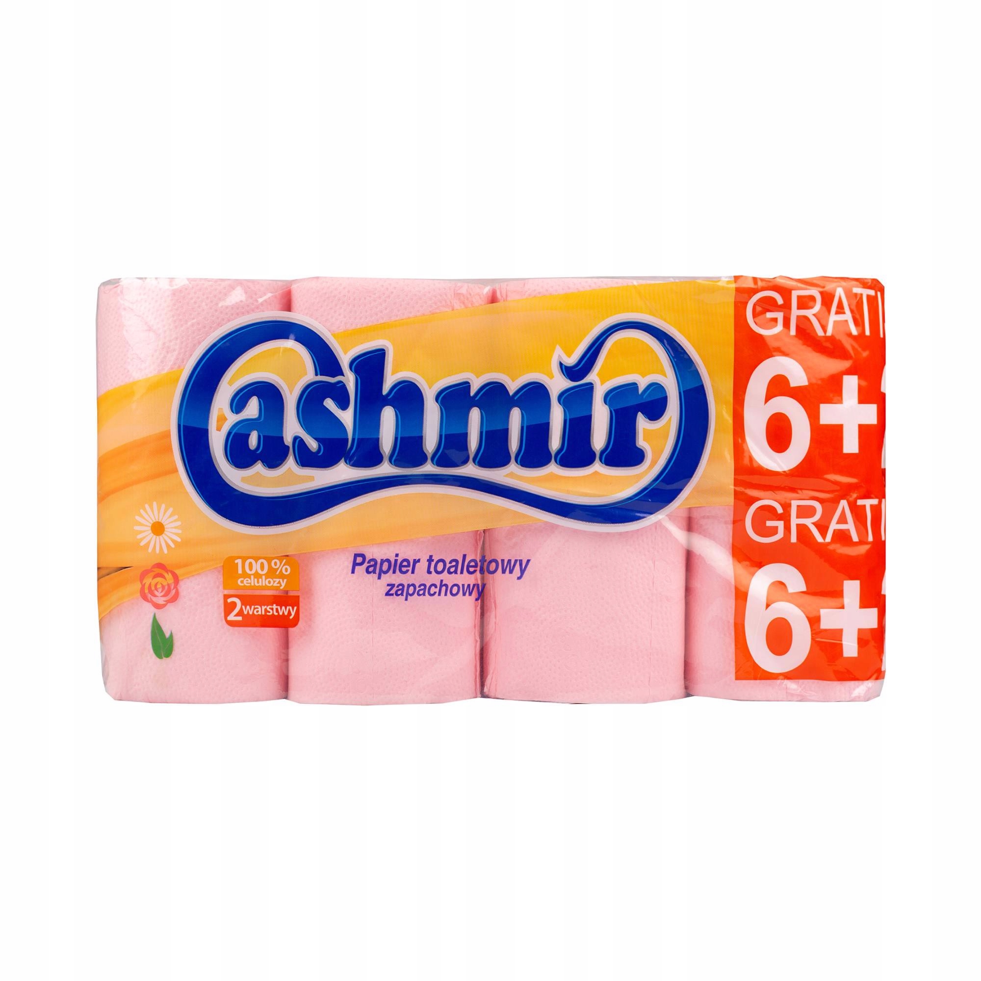 

Cashmir Papier Toaletowy 8 Rolek Różowy