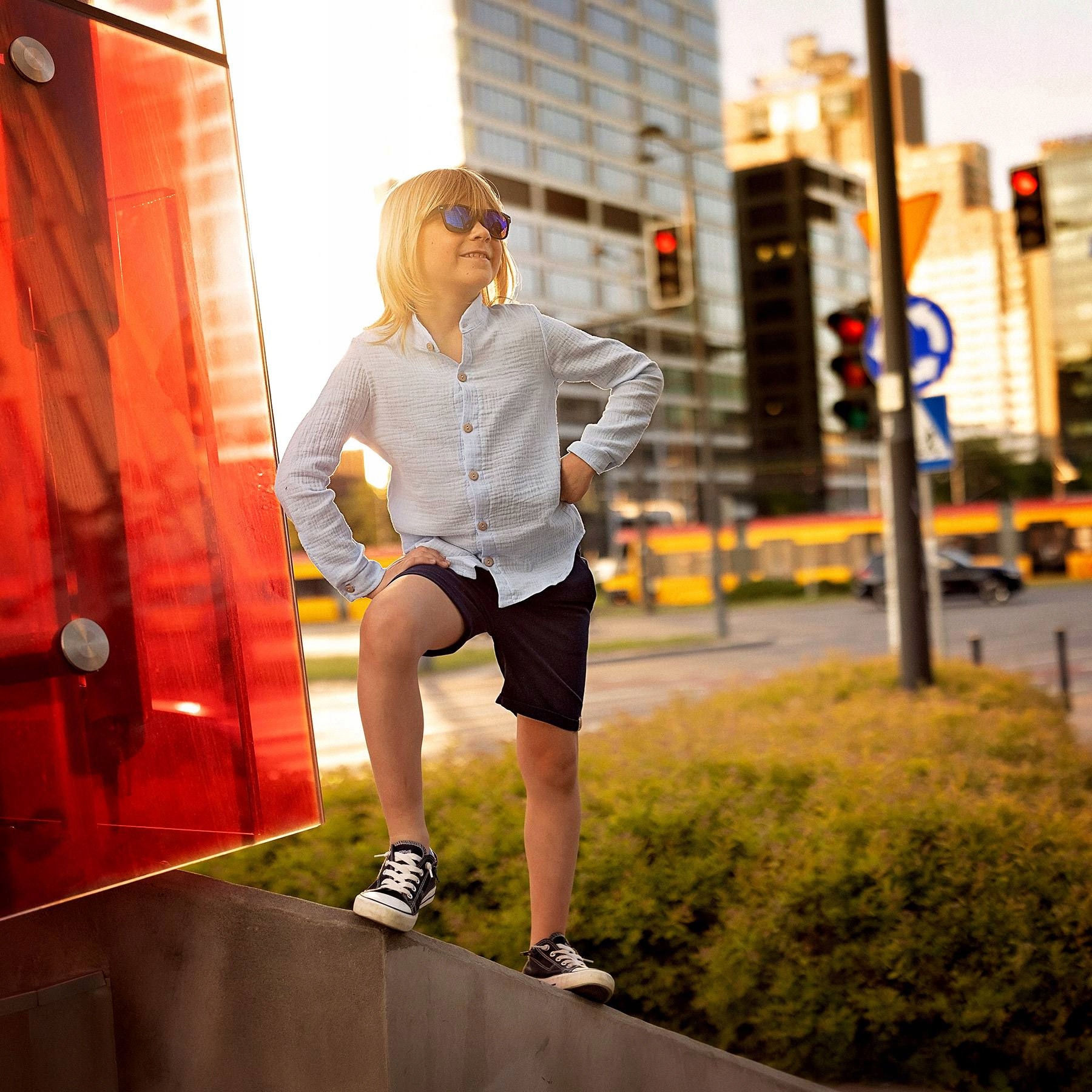 TuSzyte | Koszula z muślinu, polska R.140/146 Fason regular